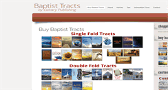 Desktop Screenshot of baptisttracts.org